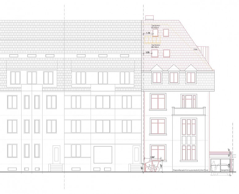 Sanierung + Aufstockung Mehrfamilienhaus  –  Holinger Moll Immobilien AG