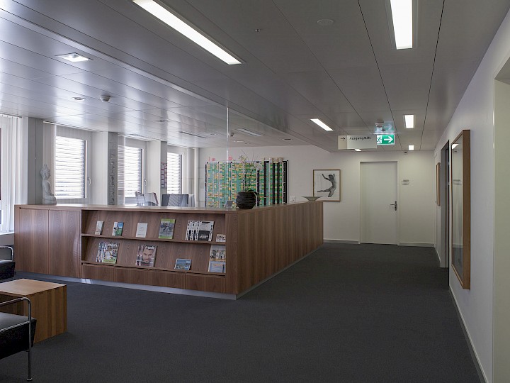 Empfang / OP / Tagesklinik – Merian Iselin Klinik