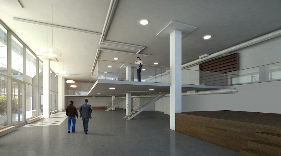 Umbau Ladenflächen, Büroflächen mit Fassadenrenovation, Helvetia AG