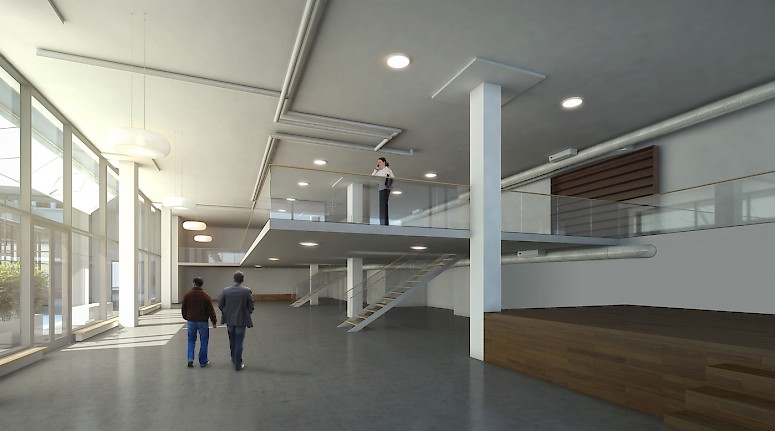 Umbau Ladenflächen, Büroflächen mit Fassadenrenovation, Helvetia AG