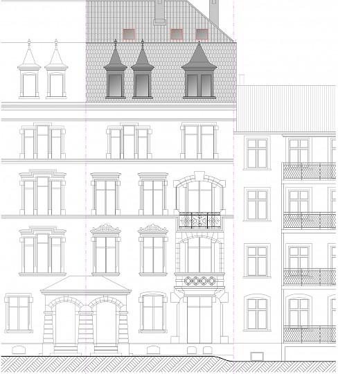 Mehrfamilienhaus Dachausbau - Ferdinand Neeracher-Pfrunder Stiftung
