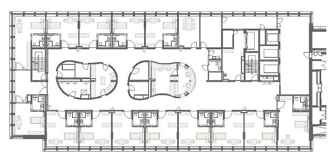 Merian Iselin Klinik - Umbau Trakt West