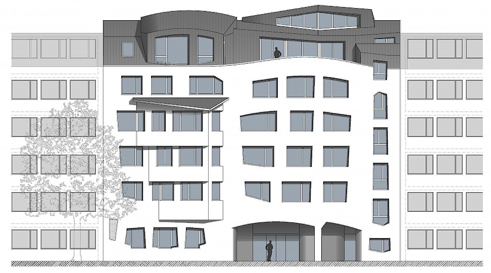 Neubau Bankgebäude - Freie Gemeinschaftsbank Genossenschaft