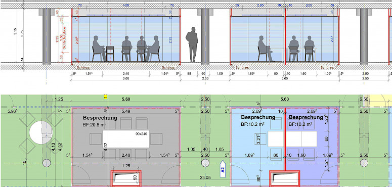 Bürogebäude  -  PSP Real Estate AG