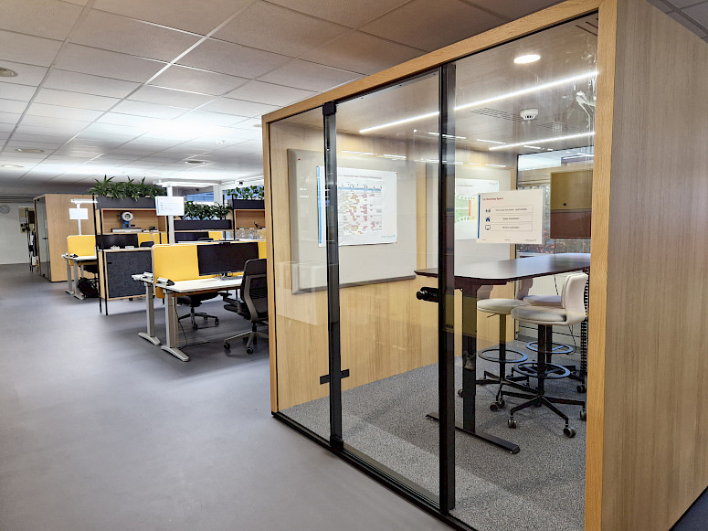 E+H Flowtec AG - Umbau Büro F 3.1 New Work
