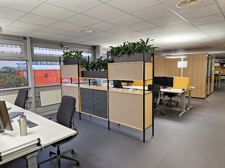 E+H Flowtec AG - Umbau Büro F 3.1 New Work